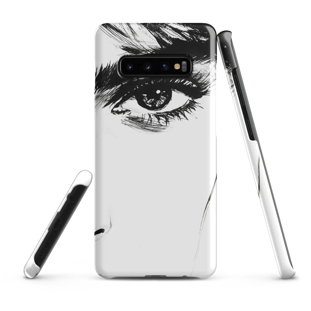 Gaze of Intensity | Phone Case |  S10 Plus | Snap Case | Glossy