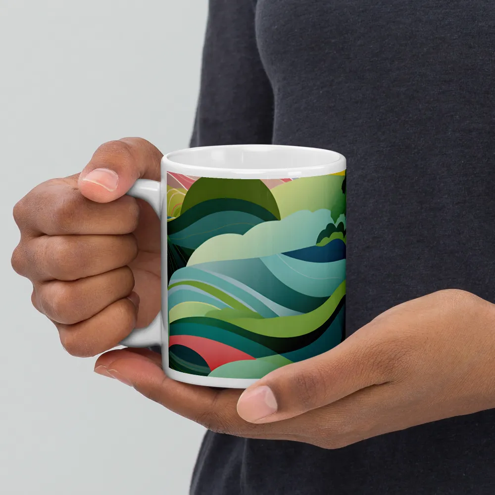 Waves of Serenity | Mugs | Multiple Sizes & Colors