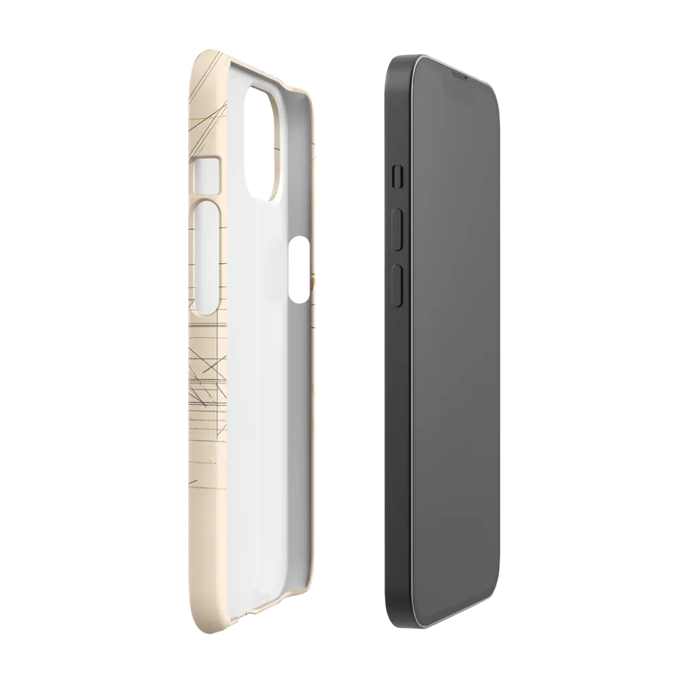 Abstract Profile: A Minimalist Exploration | Phone Case |  13 | Snap Case | Glossy