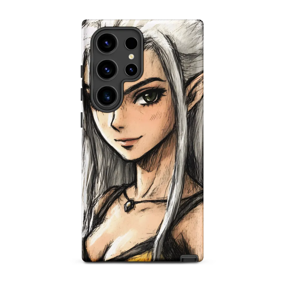 Ethereal Elegance: The Elf's Portrait
