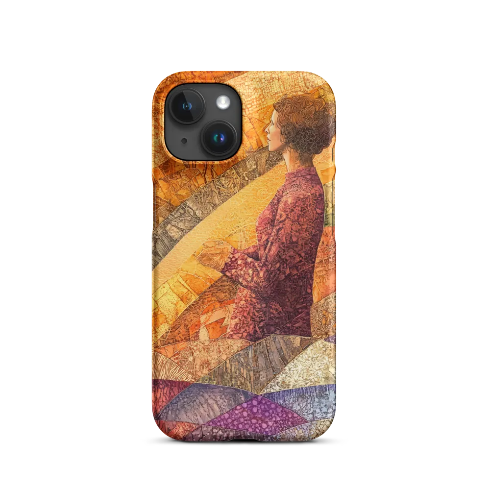 Whispers of Contemplation | Phone Case |  15 | Snap Case | Matte