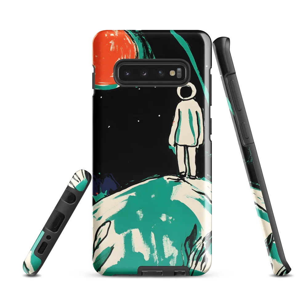 Solitary Explorations in the Cosmos | Phone Case |  S10 Plus | Tough Case | Glossy