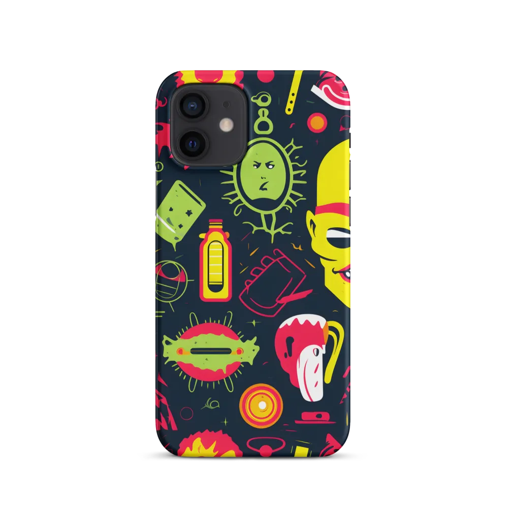Neon Revelry: A Quirky Exploration of Modern Pop Art