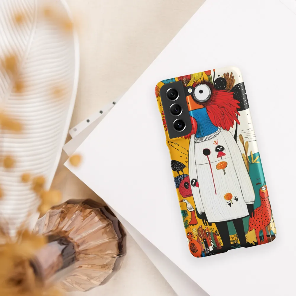 Whimsical Bird's Embrace