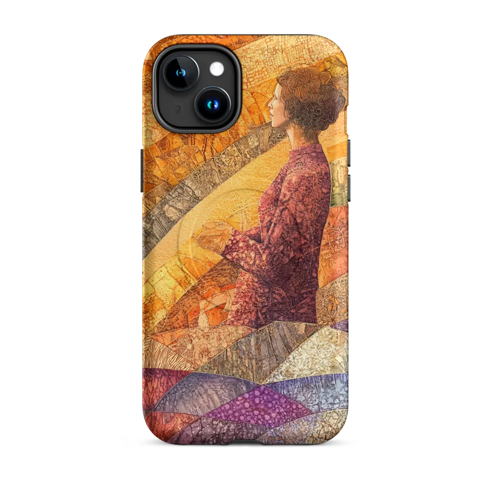 Whispers of Contemplation | Phone Case |  15 Plus | MagSafe® Tough Case | Matte