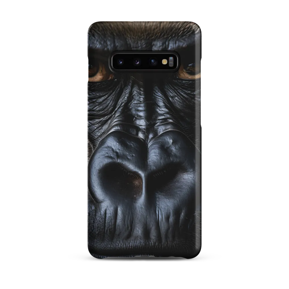 Gaze of the Wild: A Gorilla's Portrait