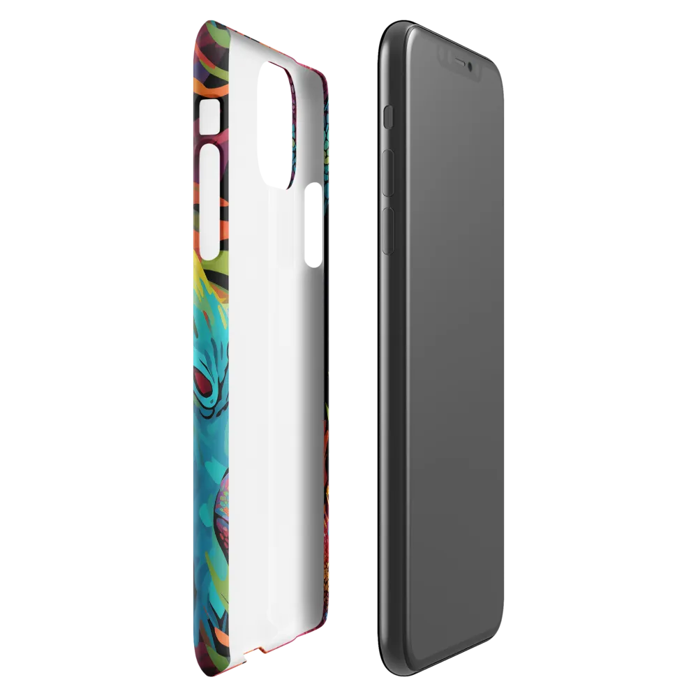 Vibrant Reptilian Harmony | Phone Case |  11 Pro Max | Snap Case | Glossy