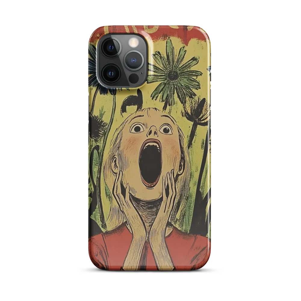 The Echo of Panic | Phone Case |  12 Pro Max | Snap Case | Glossy