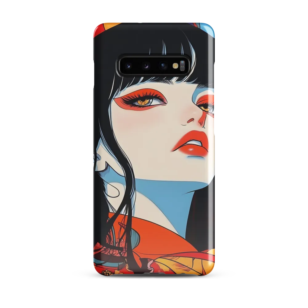 Vibrant Elegance | Phone Case |  S10 Plus | Snap Case | Glossy