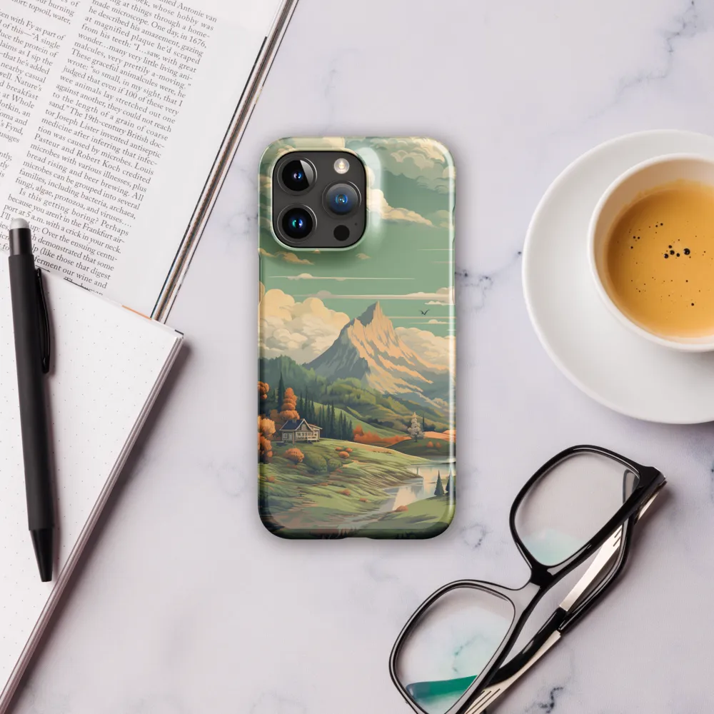 Whispers of Serenity | Phone Case |  15 Pro Max | Snap Case | Glossy