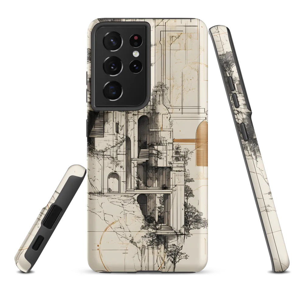 Ethereal Architectures | Phone Case |  S21 Ultra | Tough Case | Matte