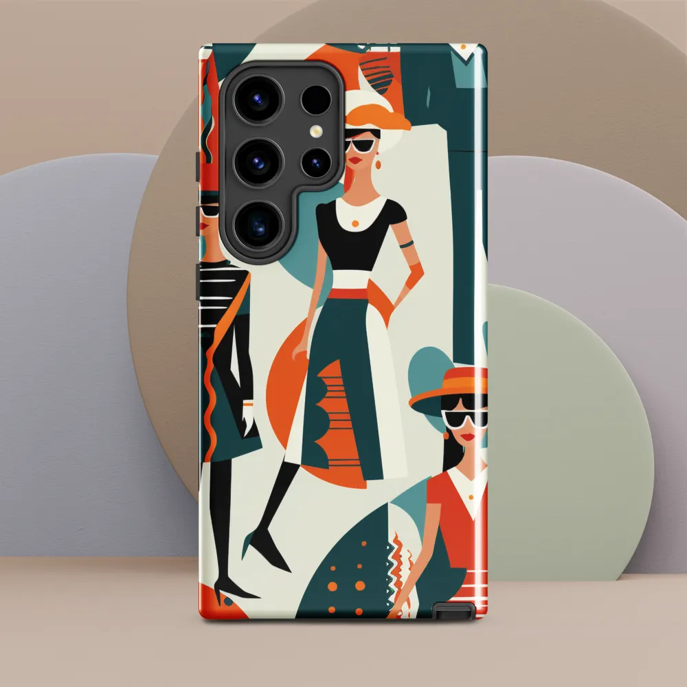 Chic Figures in Pop Art