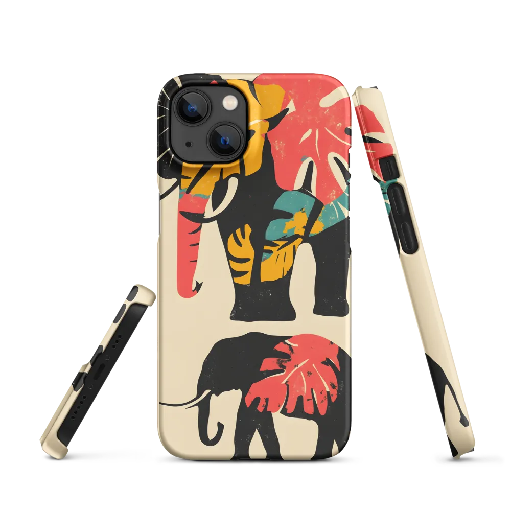 Tropical Elegance: The Elephant's Dance