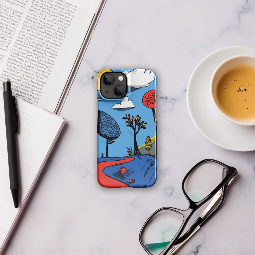 A Playful Journey Through Whimsical Woods | Phone Case |  13 Mini | Snap Case | Glossy