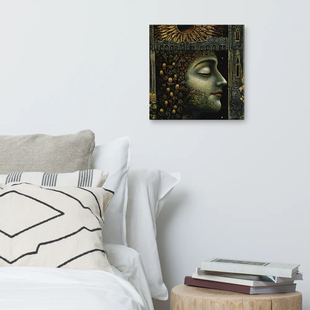 Nature’s Embrace: The Infinite Connection | Canvas | 16″×16″