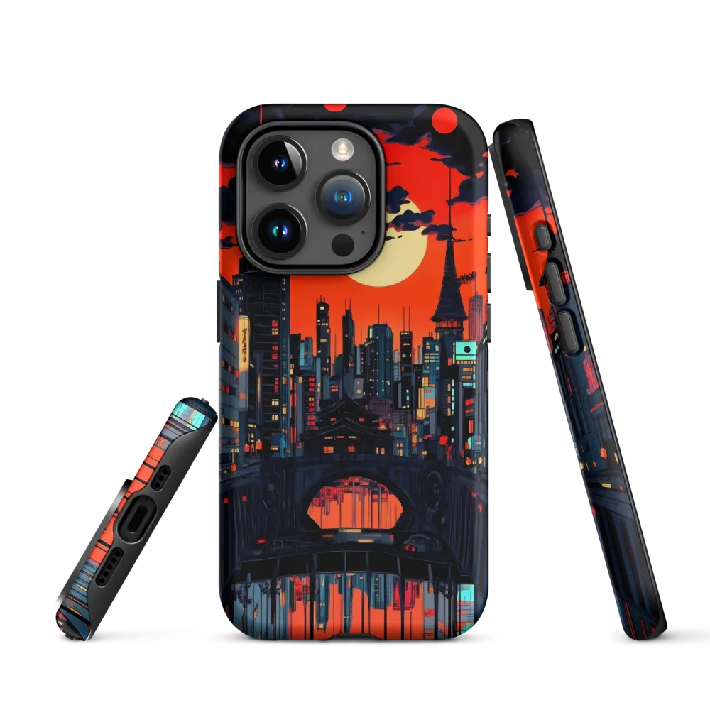 Nightfall in a Neon City