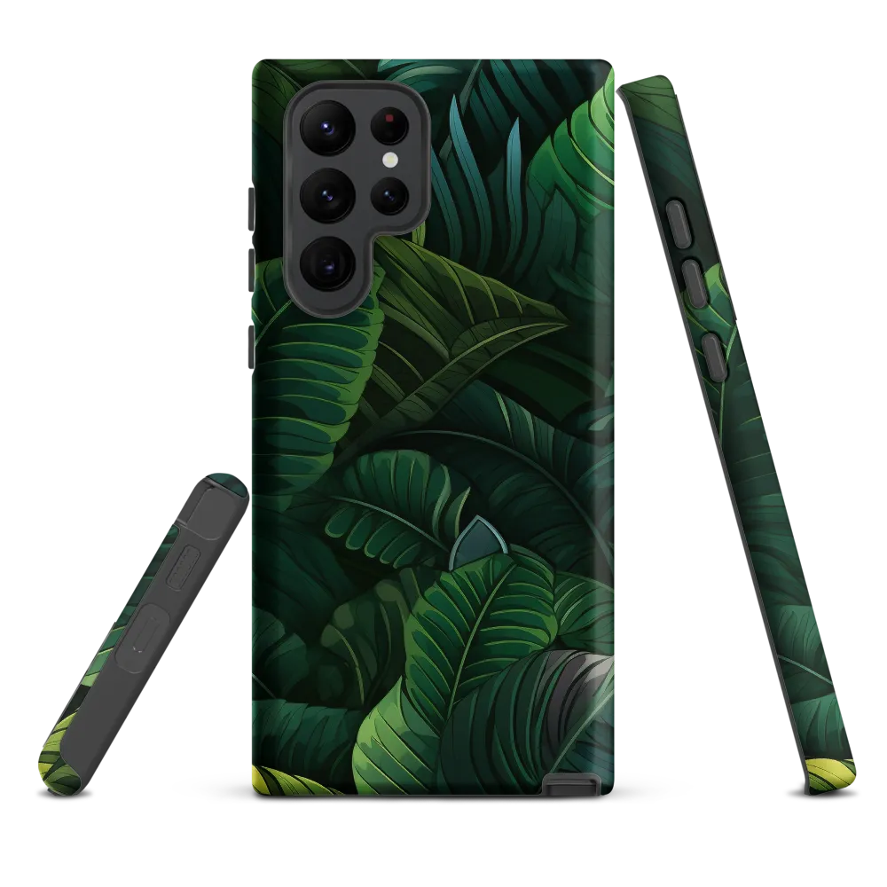 Lush Canopy: A Tropical Foliage Study