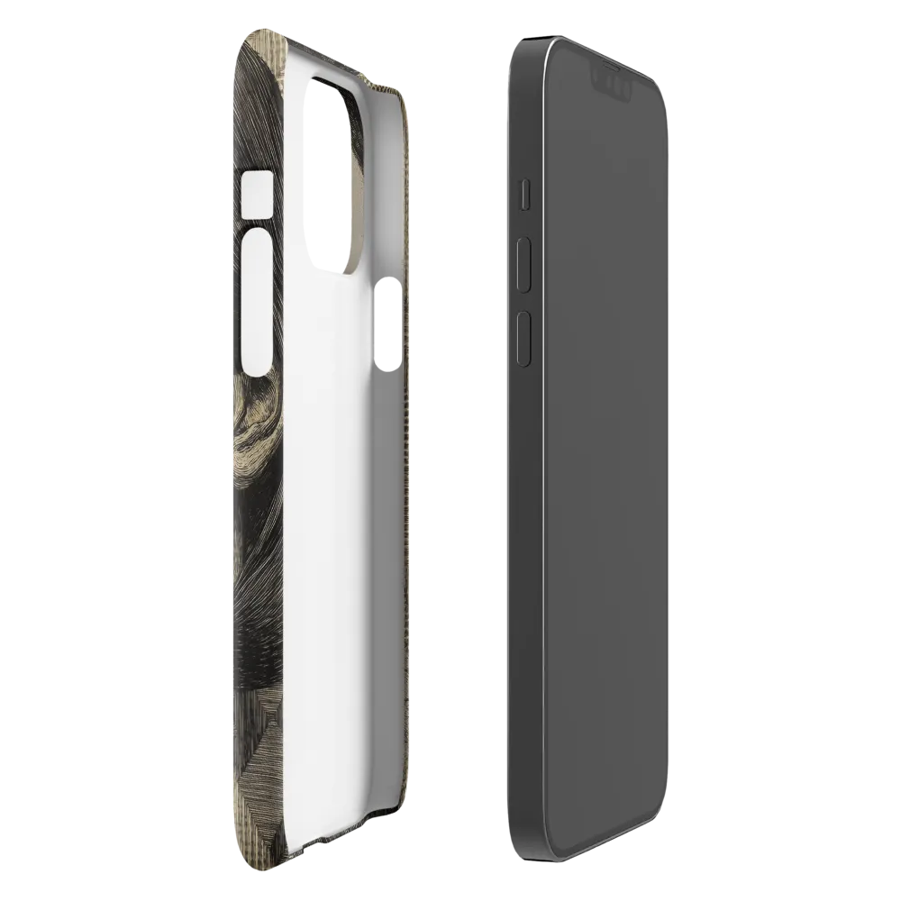 Contemplative Reflection | Phone Case |  13 Pro Max | Snap Case | Glossy