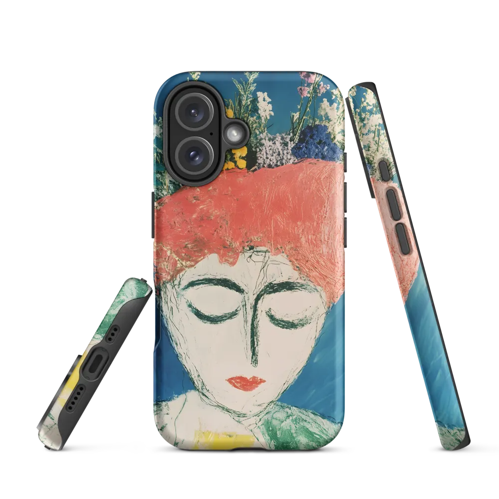 Serenity in Bloom | Phone Case |  16 | Tough Case | Matte