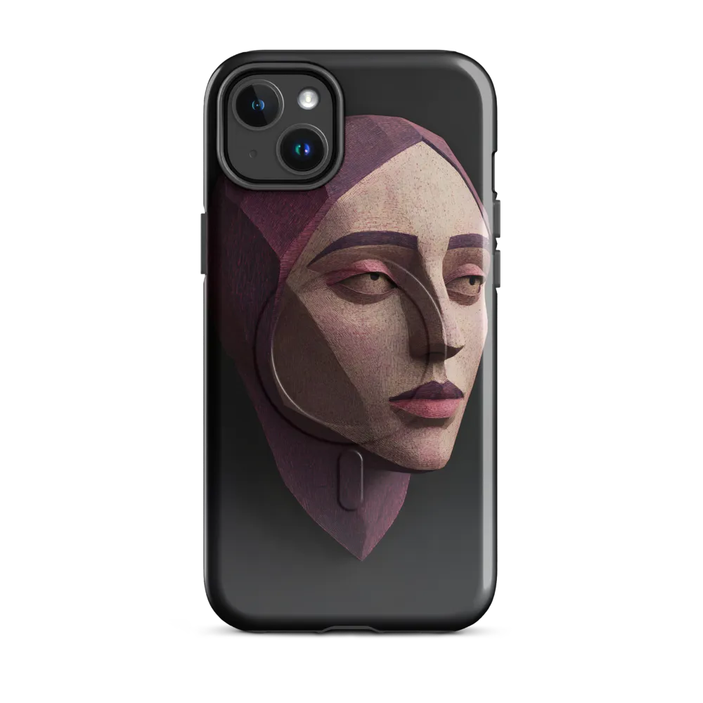 Geometric Elegance: A Contemporary Portrait