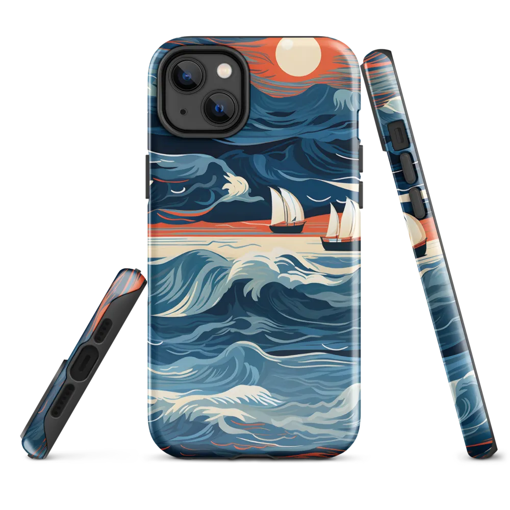 Ocean Whispers: A Voyage at Dusk