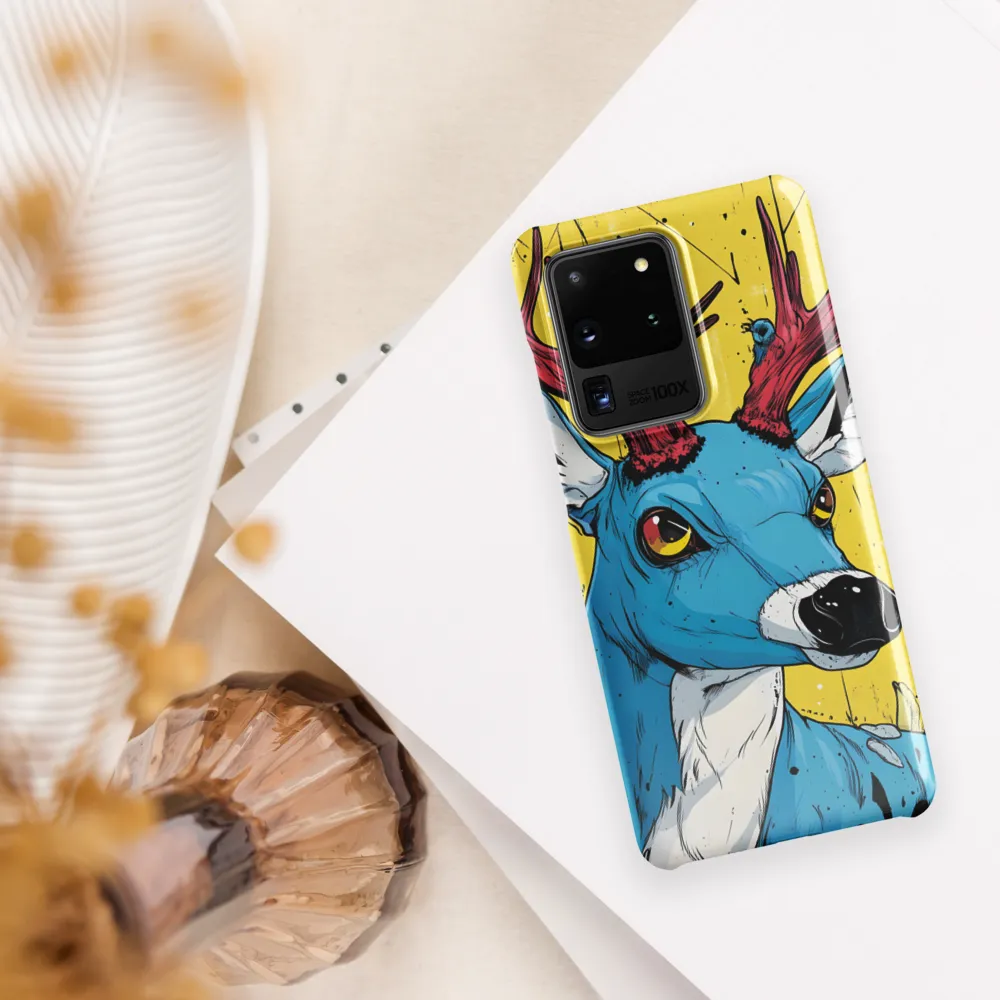 Vivid Antlers: A Modern Take on Nature