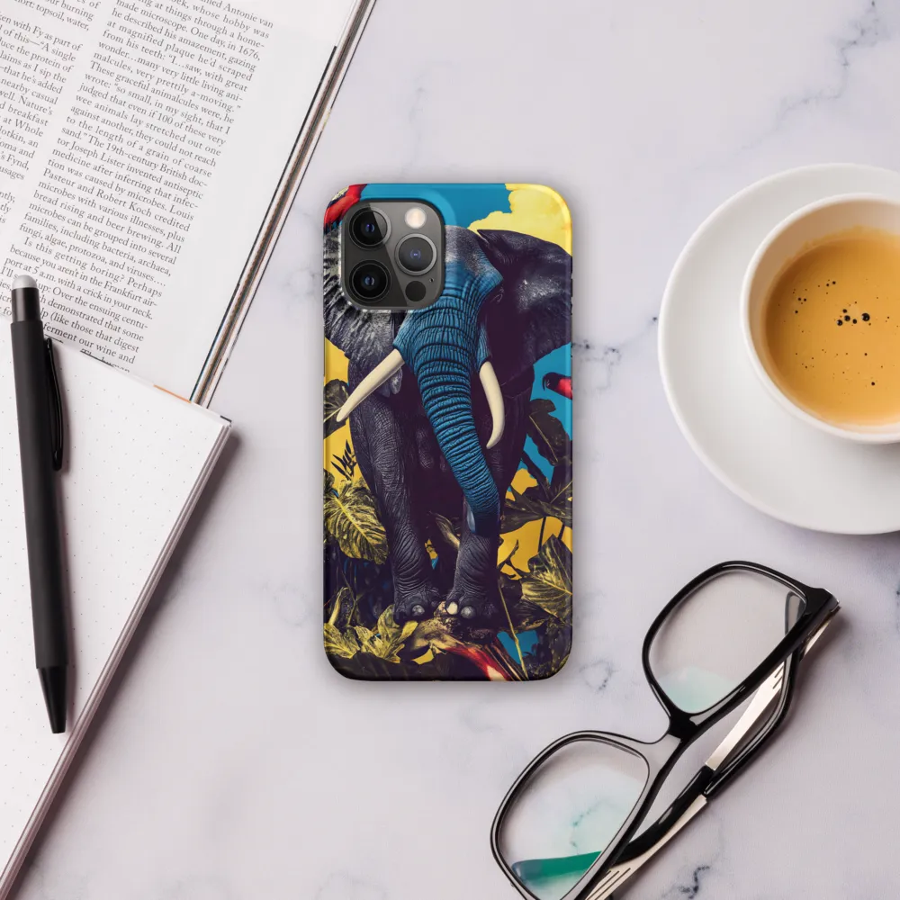 Elephant Dreams in Vibrant Colors | Phone Case |  12 Pro Max | Snap Case | Matte