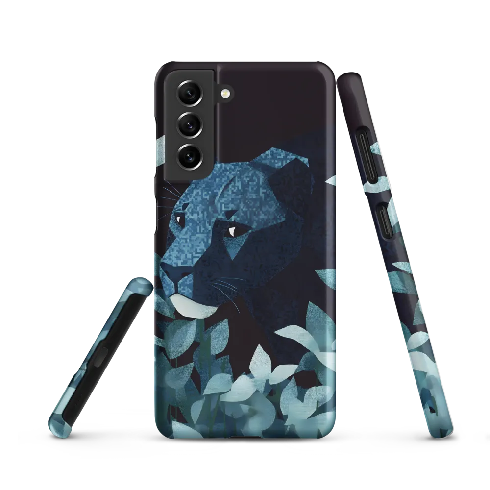 Lurking Blue: The Panther's Gaze