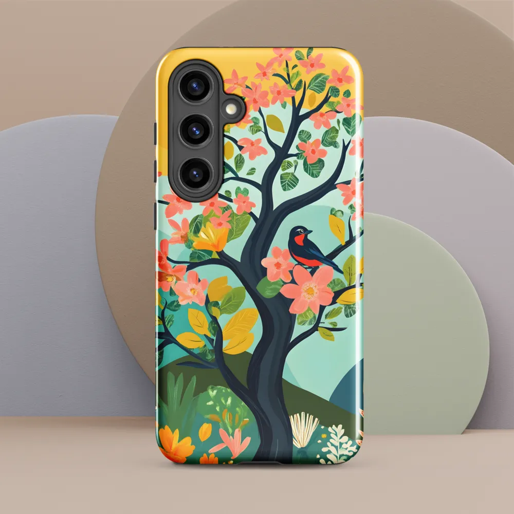 Spring Blossoms: A Serene Encounter