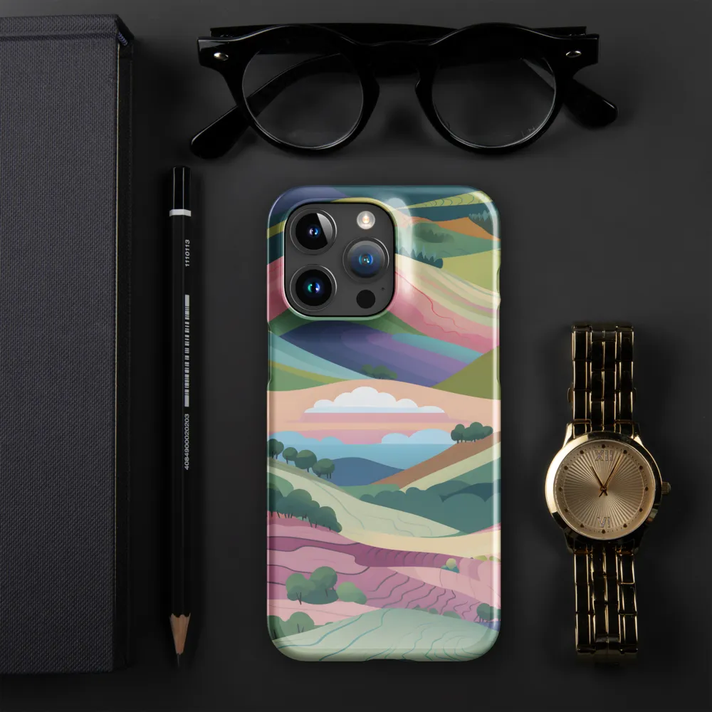Harmonious Hills | Phone Case |  15 Pro Max | Snap Case | Glossy