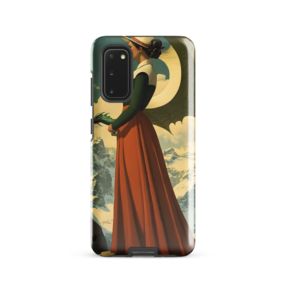 Mystic Harmony: The Dragon Keeper | Phone Case |  S20 | Tough Case | Glossy