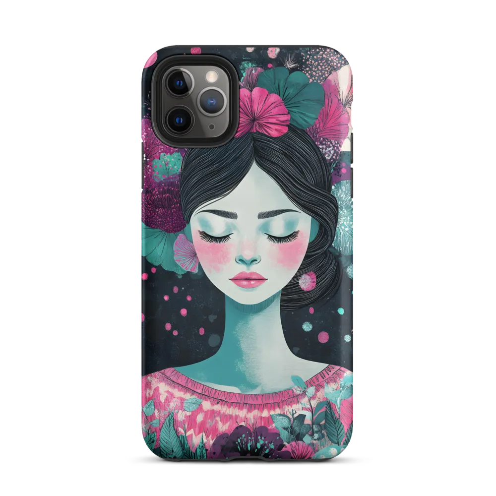 Embrace of Floral Serenity