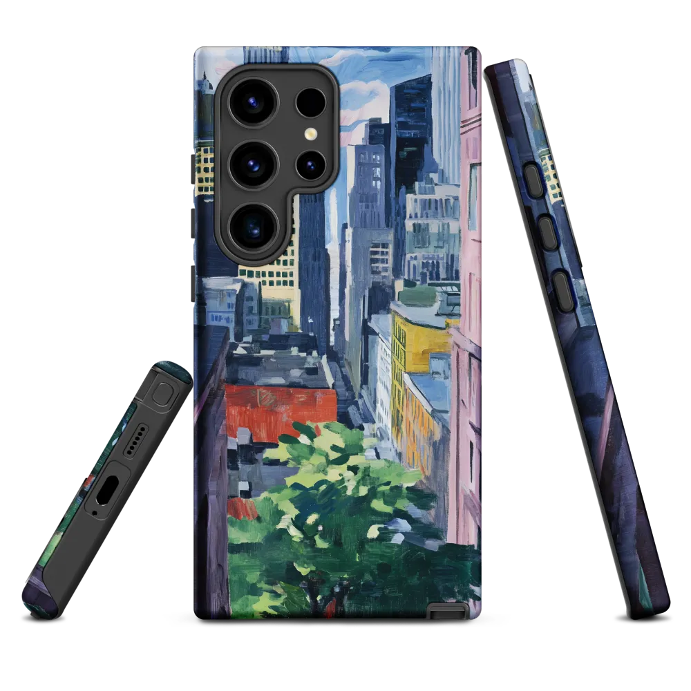 Urban Symphony: A Cityscape in Color