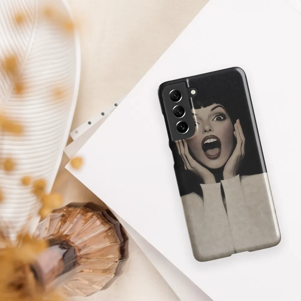 Eloquent Expression | Phone Case |  S21 FE | Snap Case | Glossy