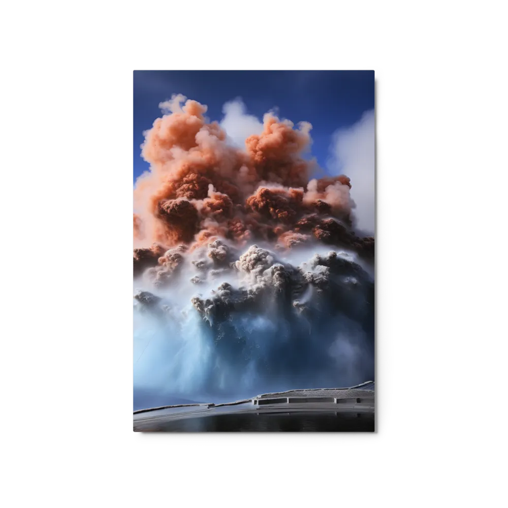 Eruption of Elements | Metal Print | 20″×30″