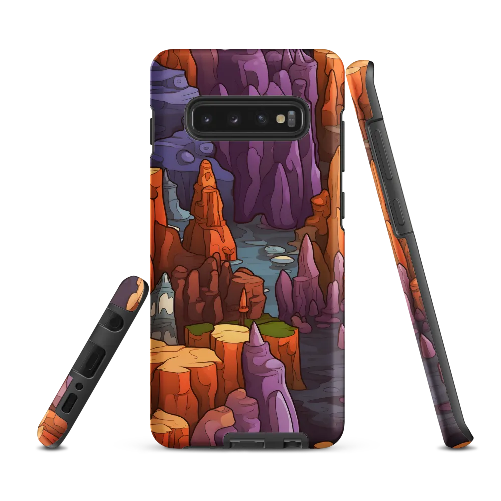 Vibrant Rockscape: A Digital Odyssey