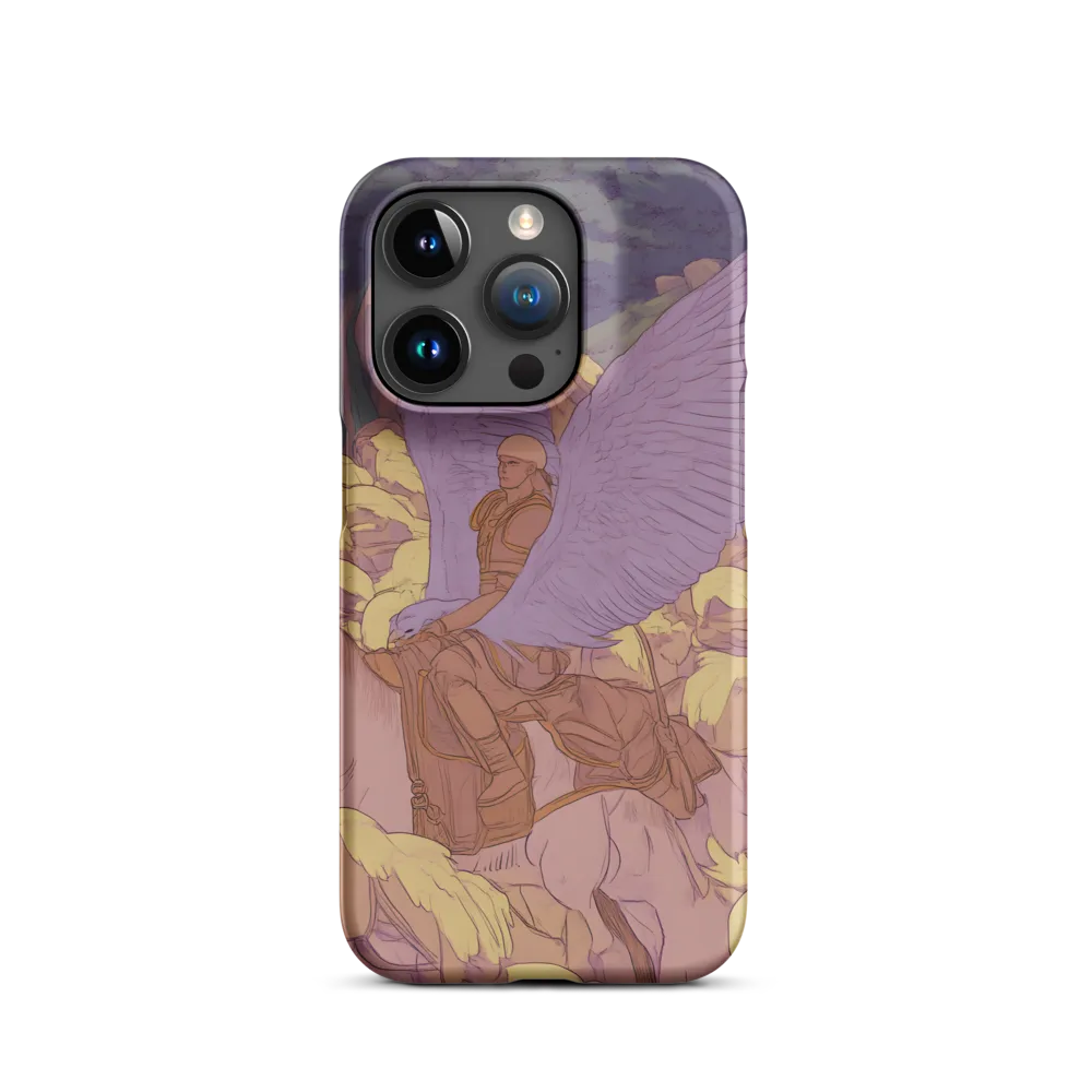 The Winged Guardian | Phone Case |  15 Pro | Snap Case | Matte