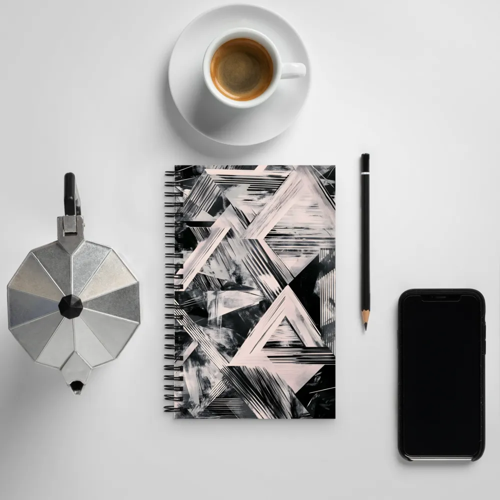 Geometric Harmony | Spiral Notebook