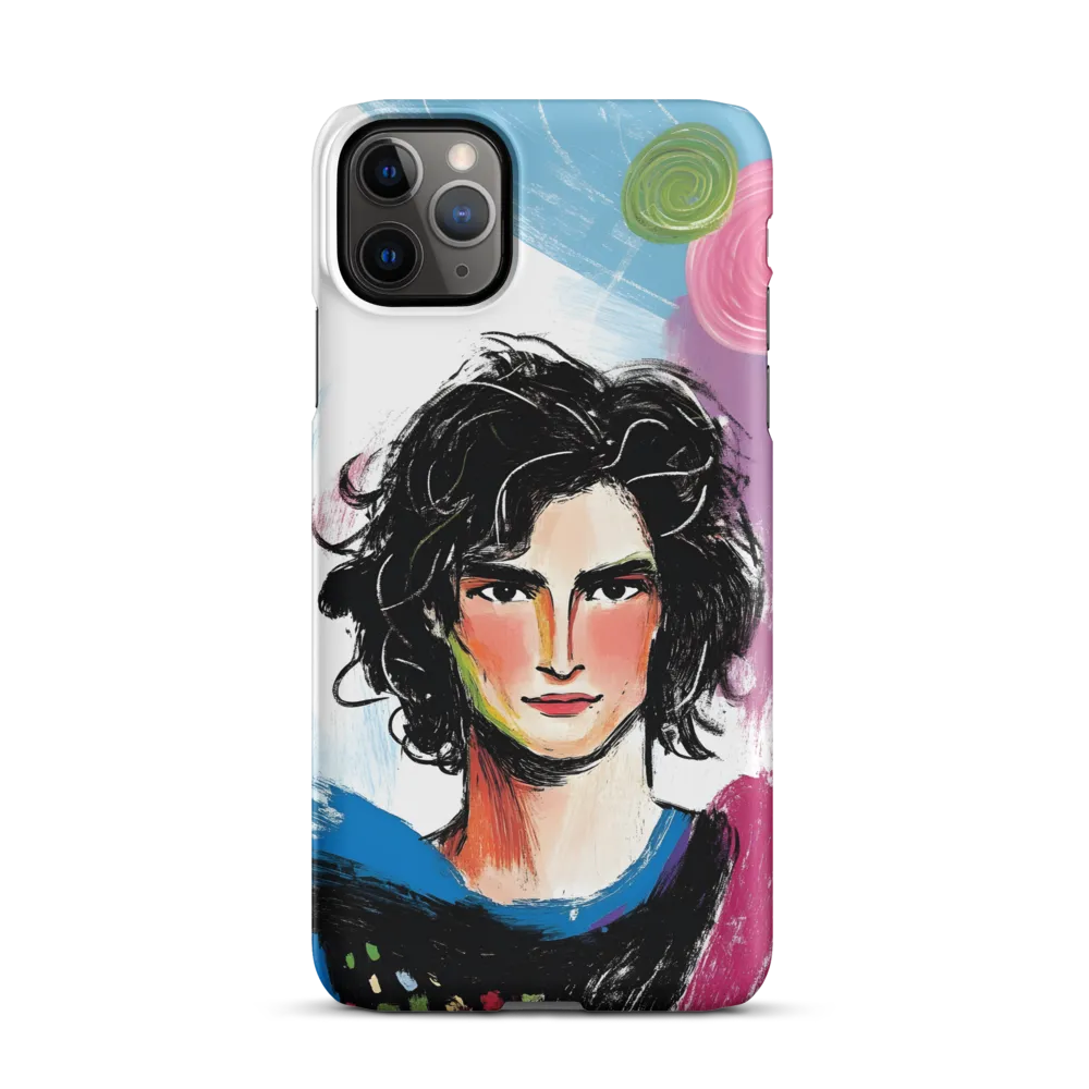 Vibrant Portrait of Youth | Phone Case |  11 Pro Max | Snap Case | Matte