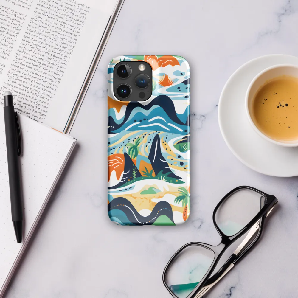 Abstract Tropical Landscape