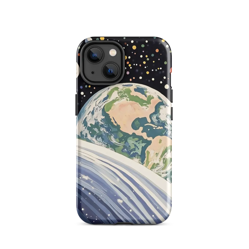 Celestial View: A Surreal Journey Through Space