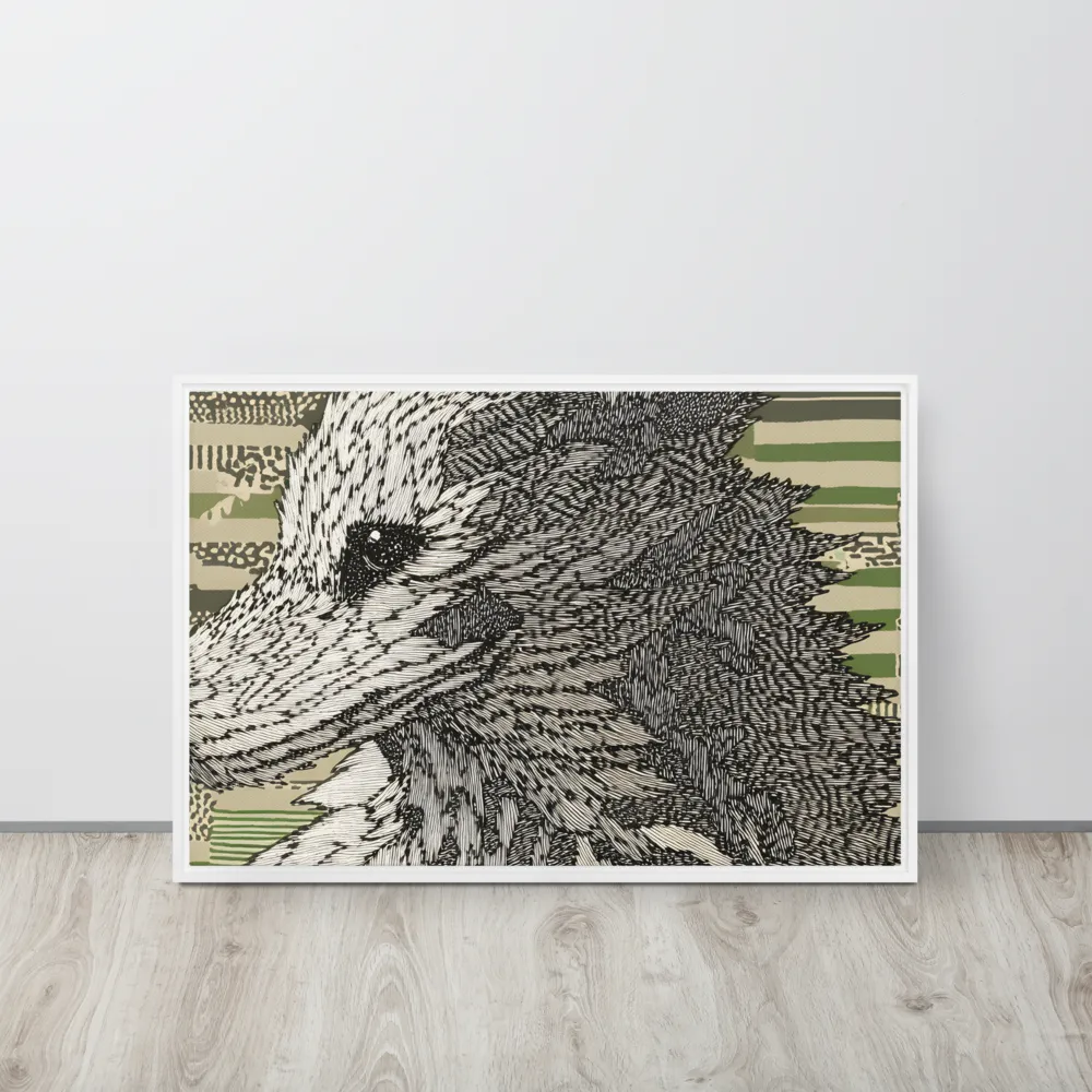 Reflections of the Forest | Canvas with White Frame | 20″×30″