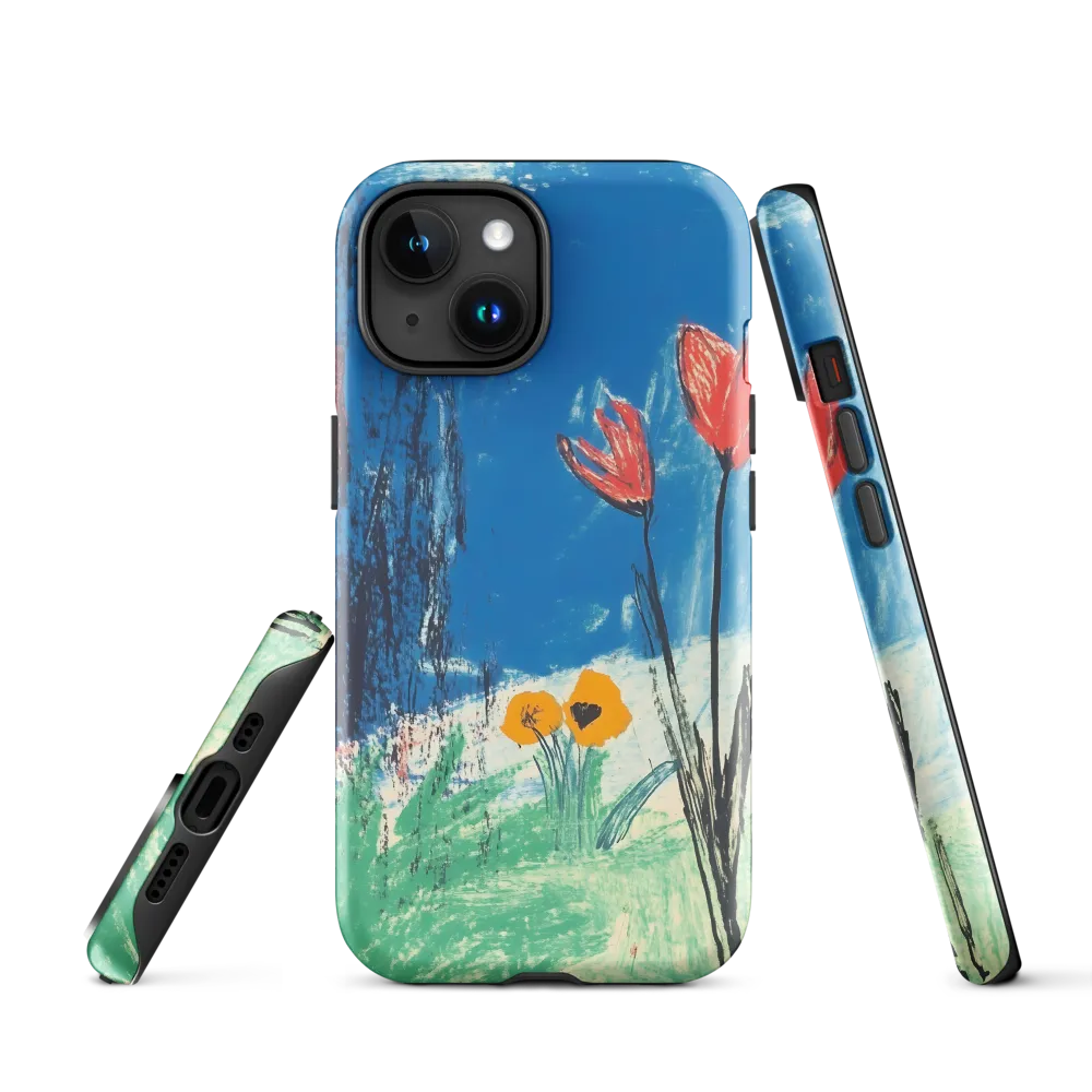 Joyful Blossoms in Blue
