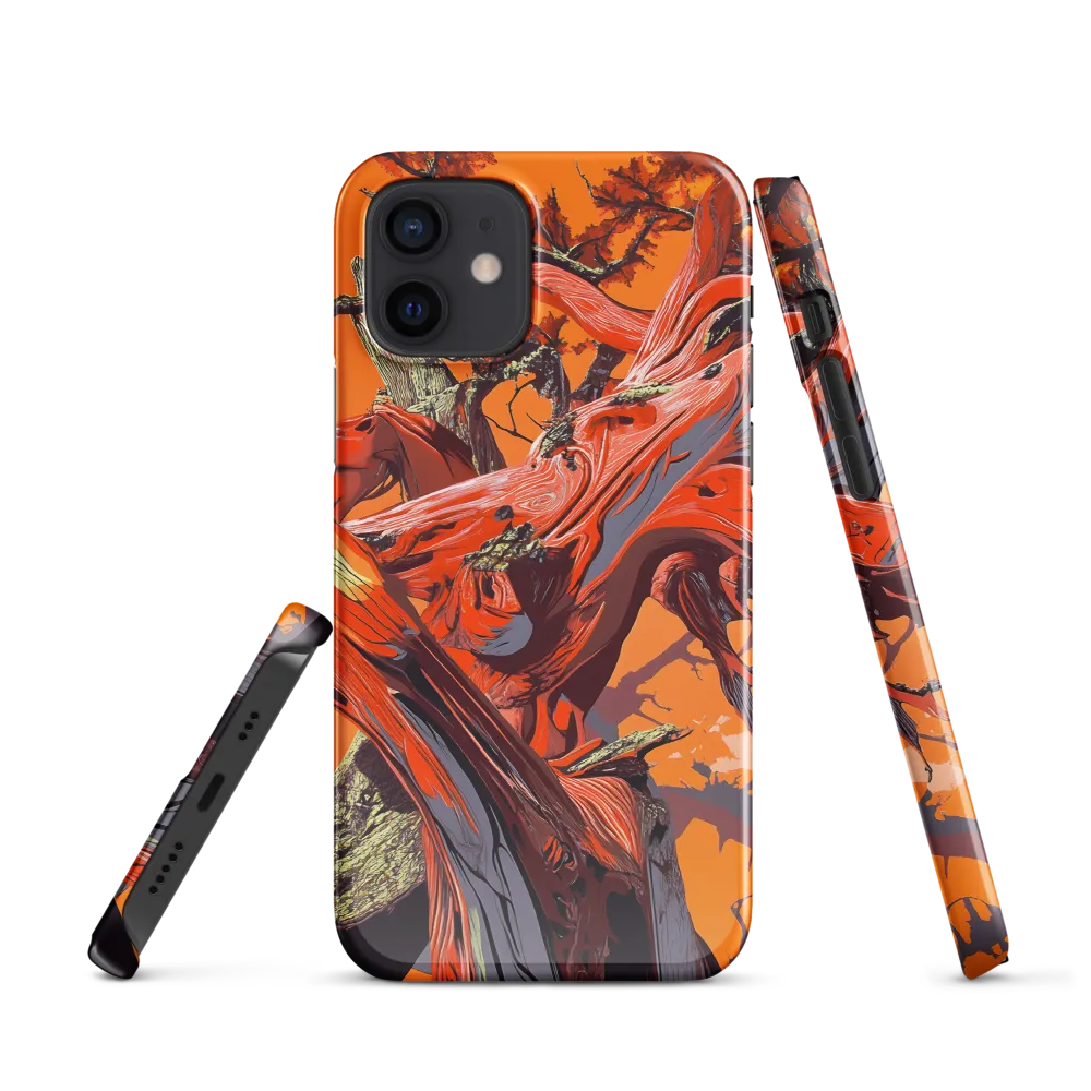 Life in Motion: An Abstract Tree | Phone Case |  12 | Snap Case | Glossy