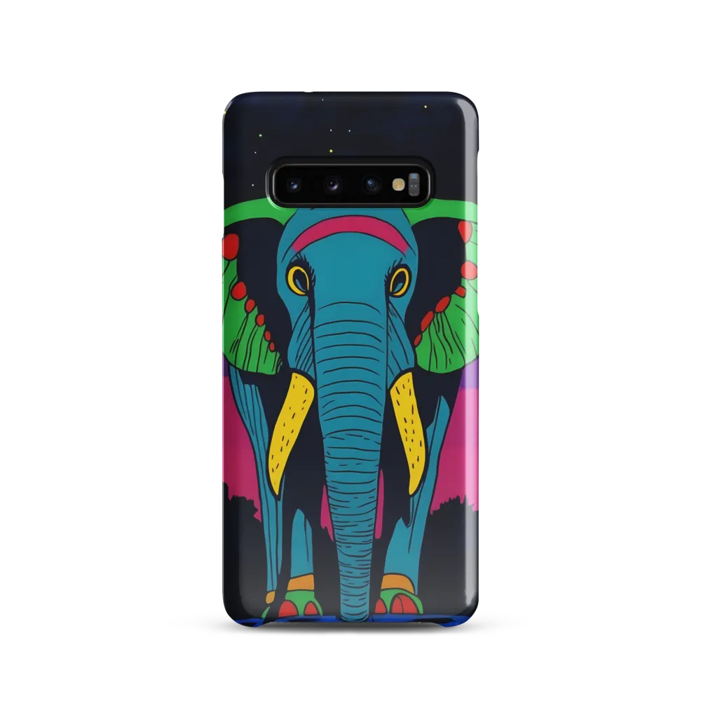 Whimsical Majesty: The Vibrant Elephant