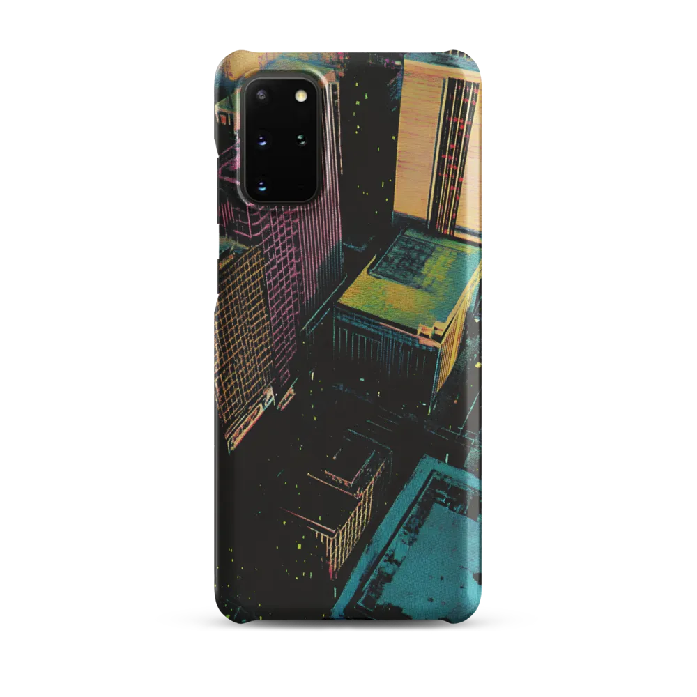 Neon Dreams: A City from Above