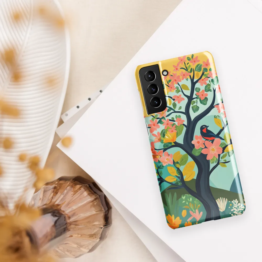 Spring Blossoms: A Serene Encounter