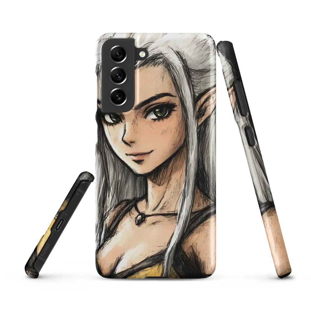 Ethereal Elegance: The Elf's Portrait