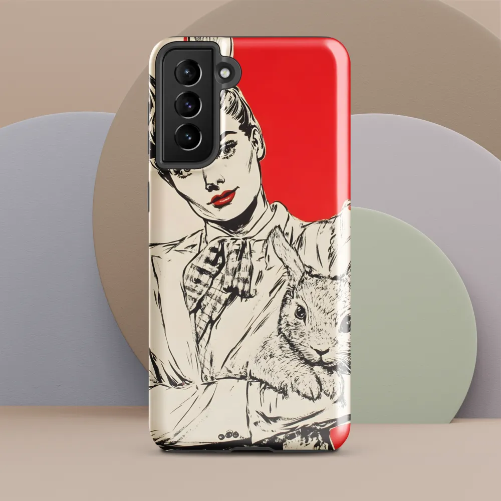 Whimsical Elegance: The Rabbit Lady