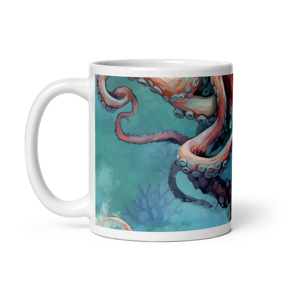 Dancing in the Depths | Mug with White inside | 11 oz